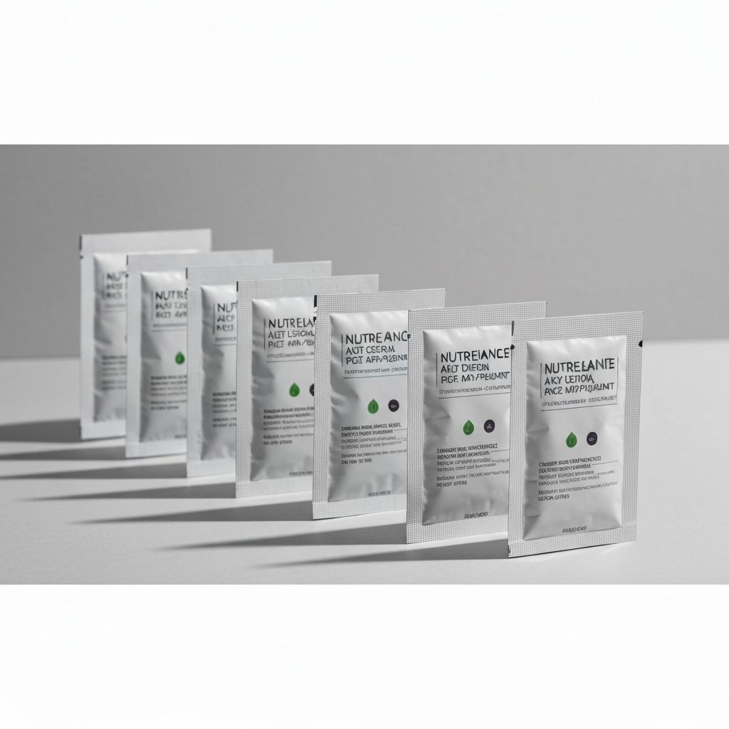 Individual supplement sachets
